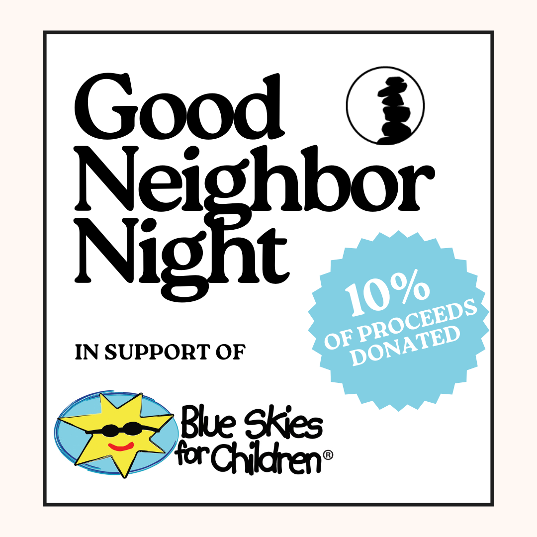 Good Neighbor Night with Blue Skies for Children