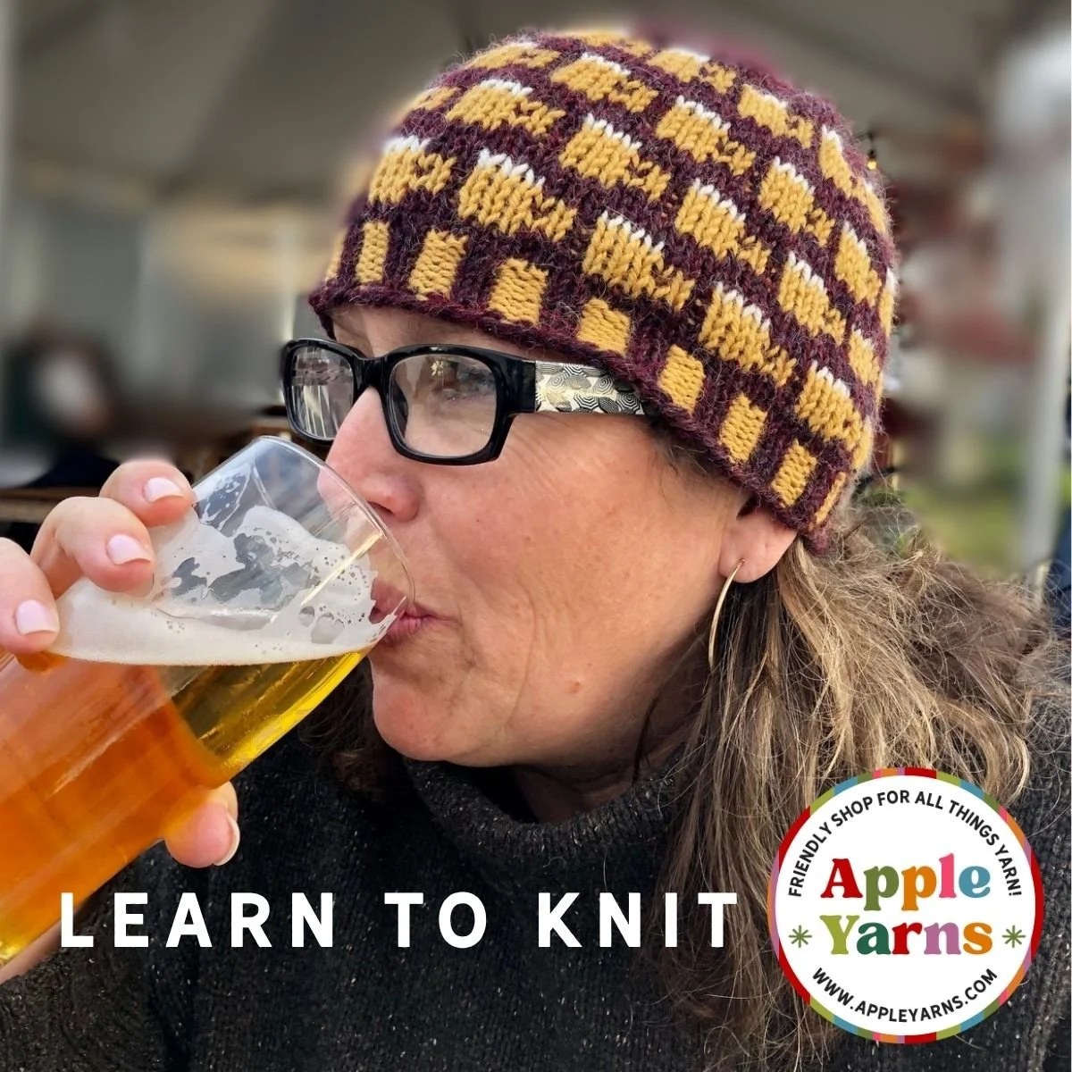 Learn to Knit with Apple Yarns