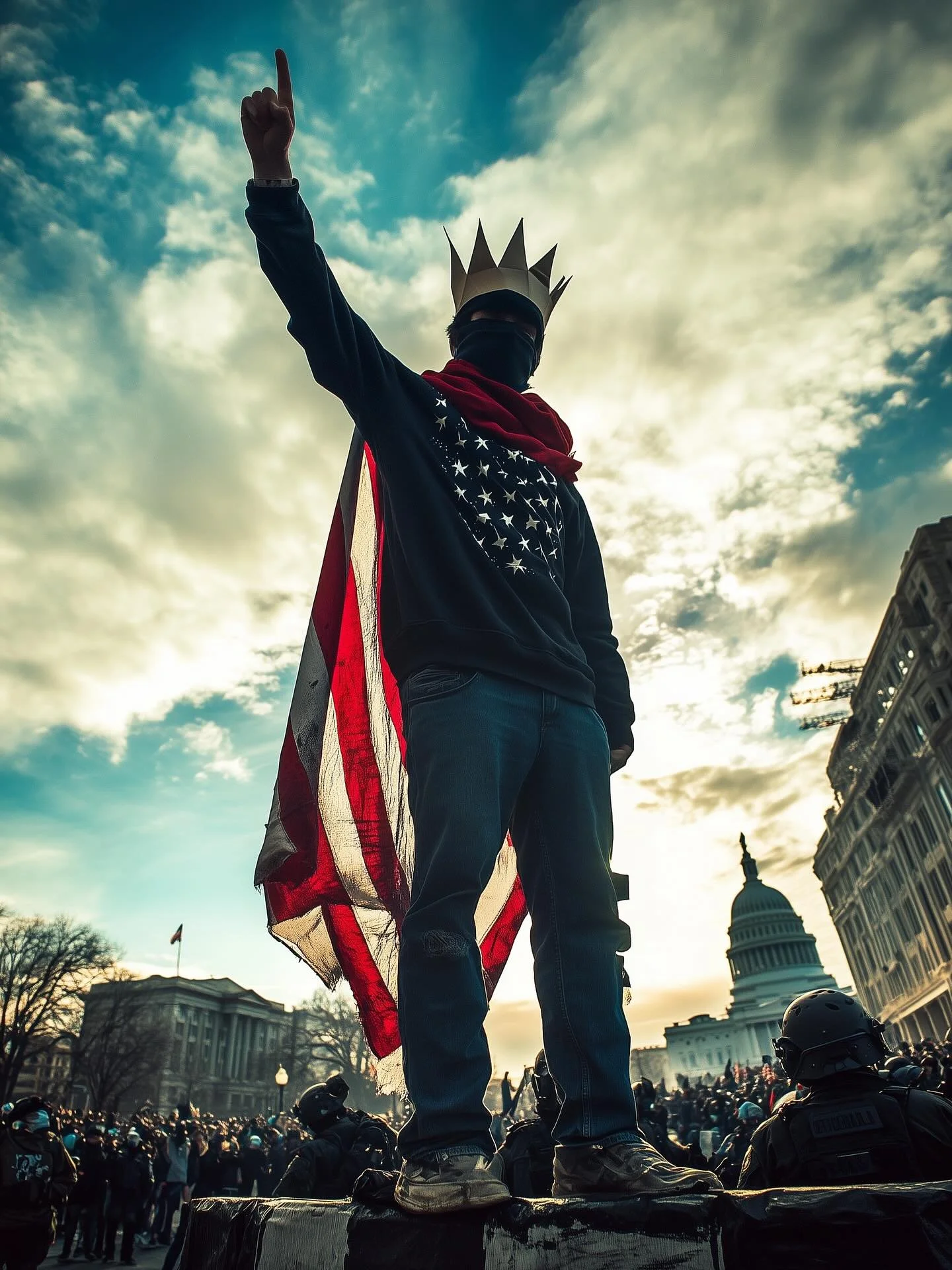 No crowns. Just crowds.