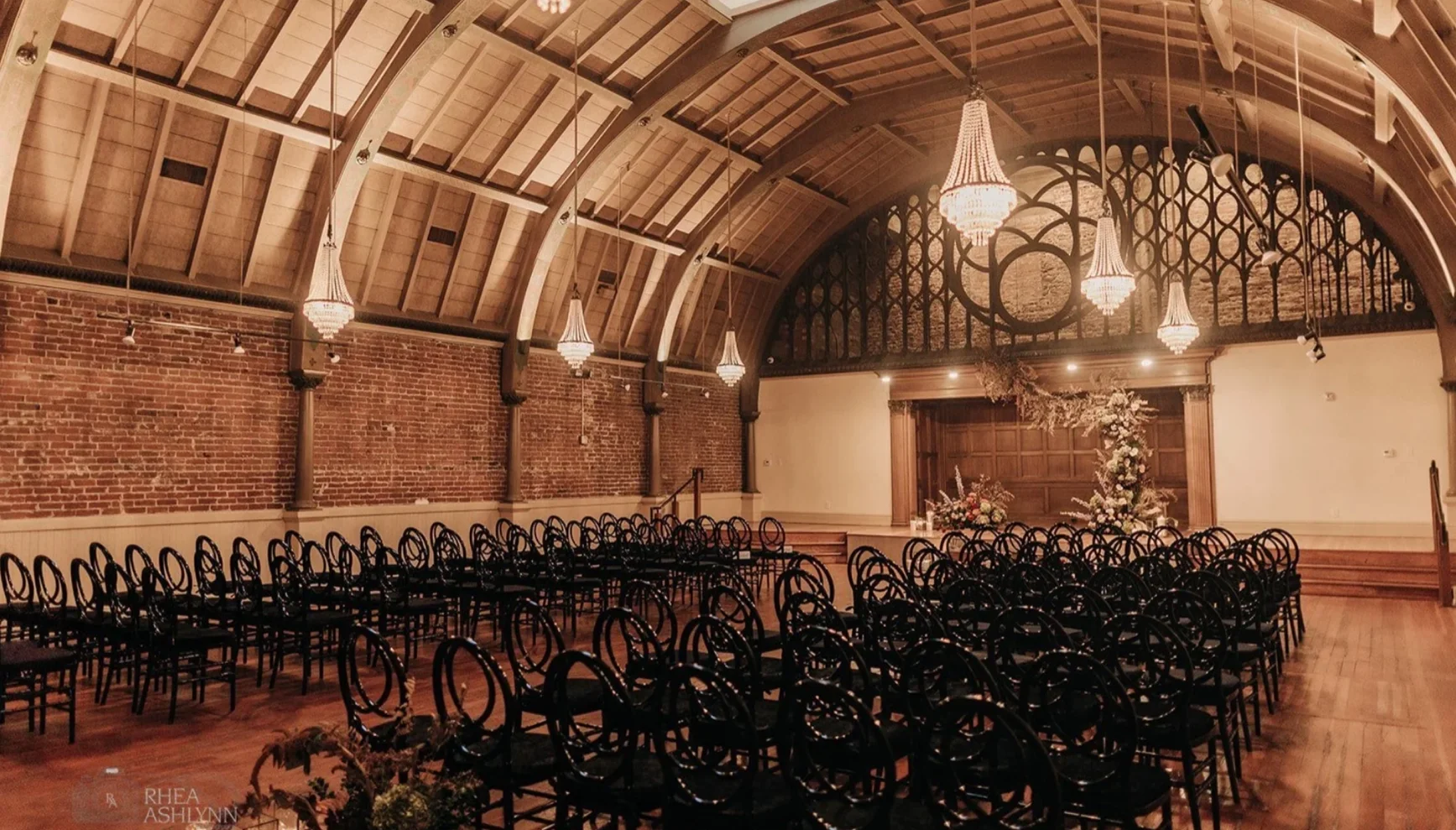 Main hall at Altar Long Beach set up in a high-capacity theater style for a conference or presentation.
