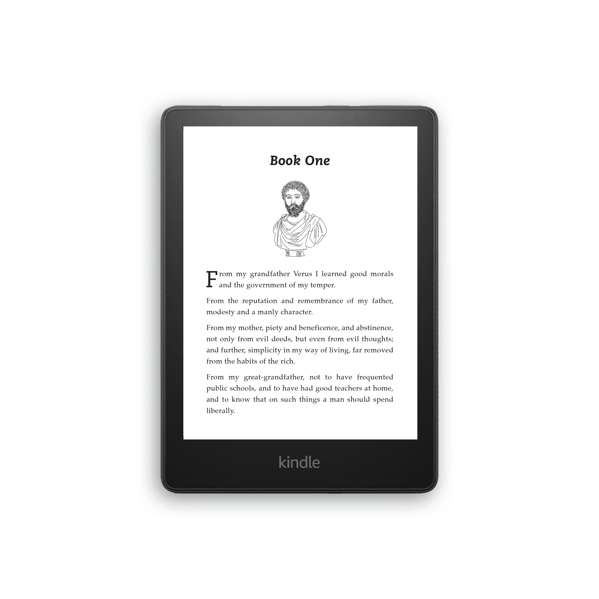 Customized text formatting for ebook
