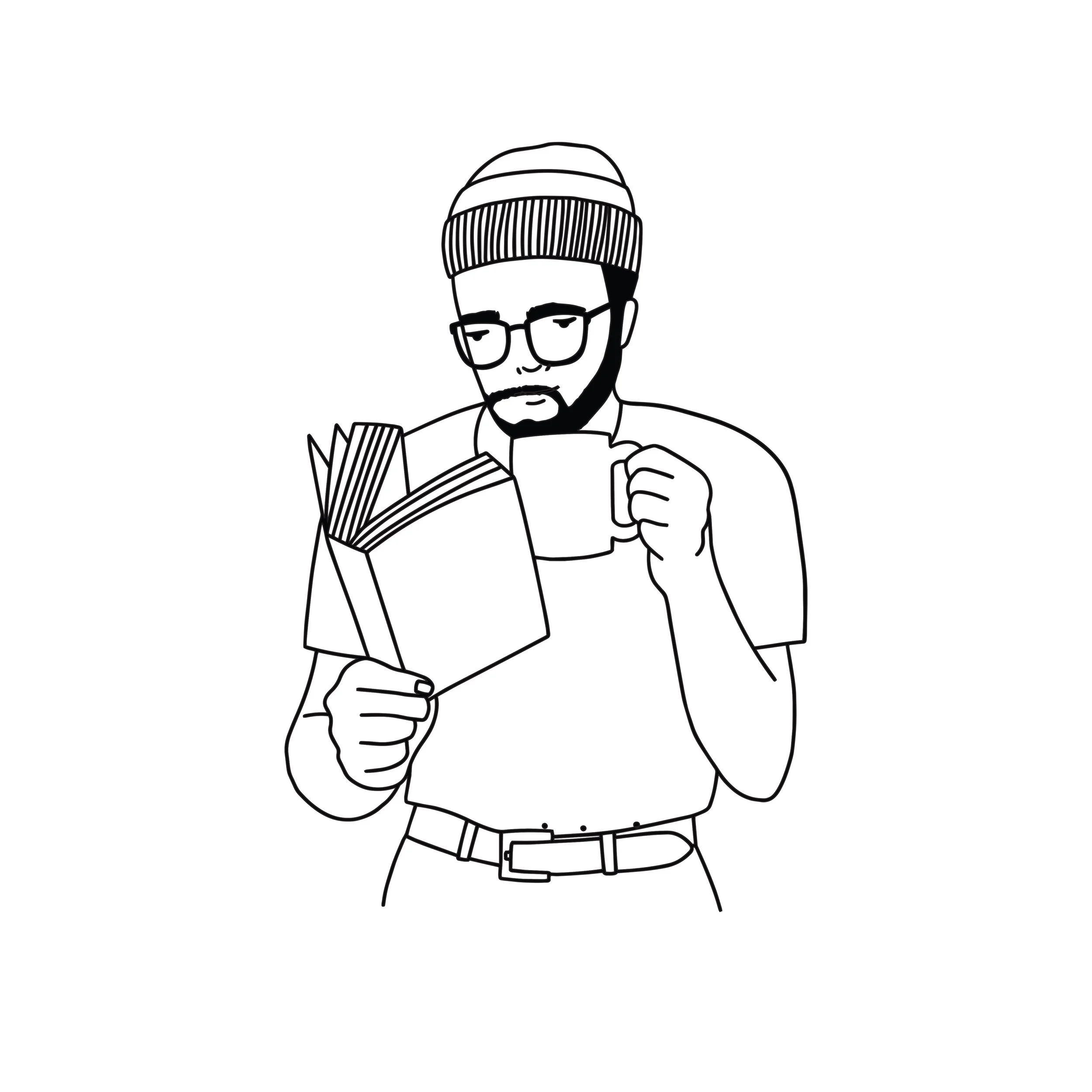 Custom paperback illustrations
