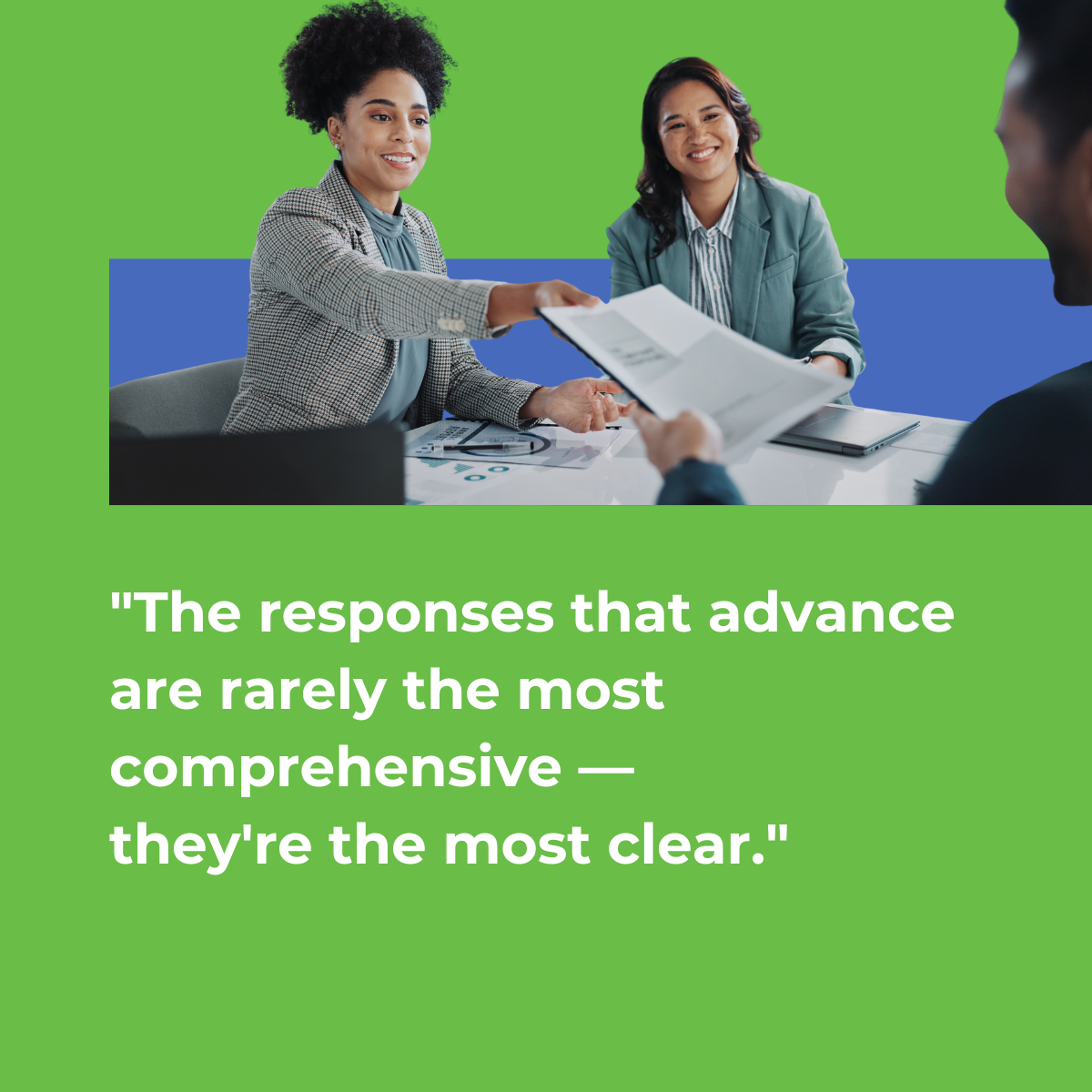 Winning Corporate RFPs with Data Storytelling