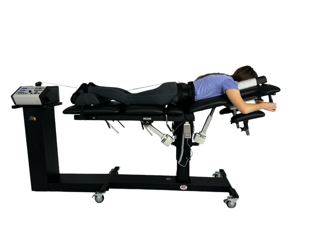 Spinal decompression therapy for herniated disc treatment in Oklahoma City chiropractor office