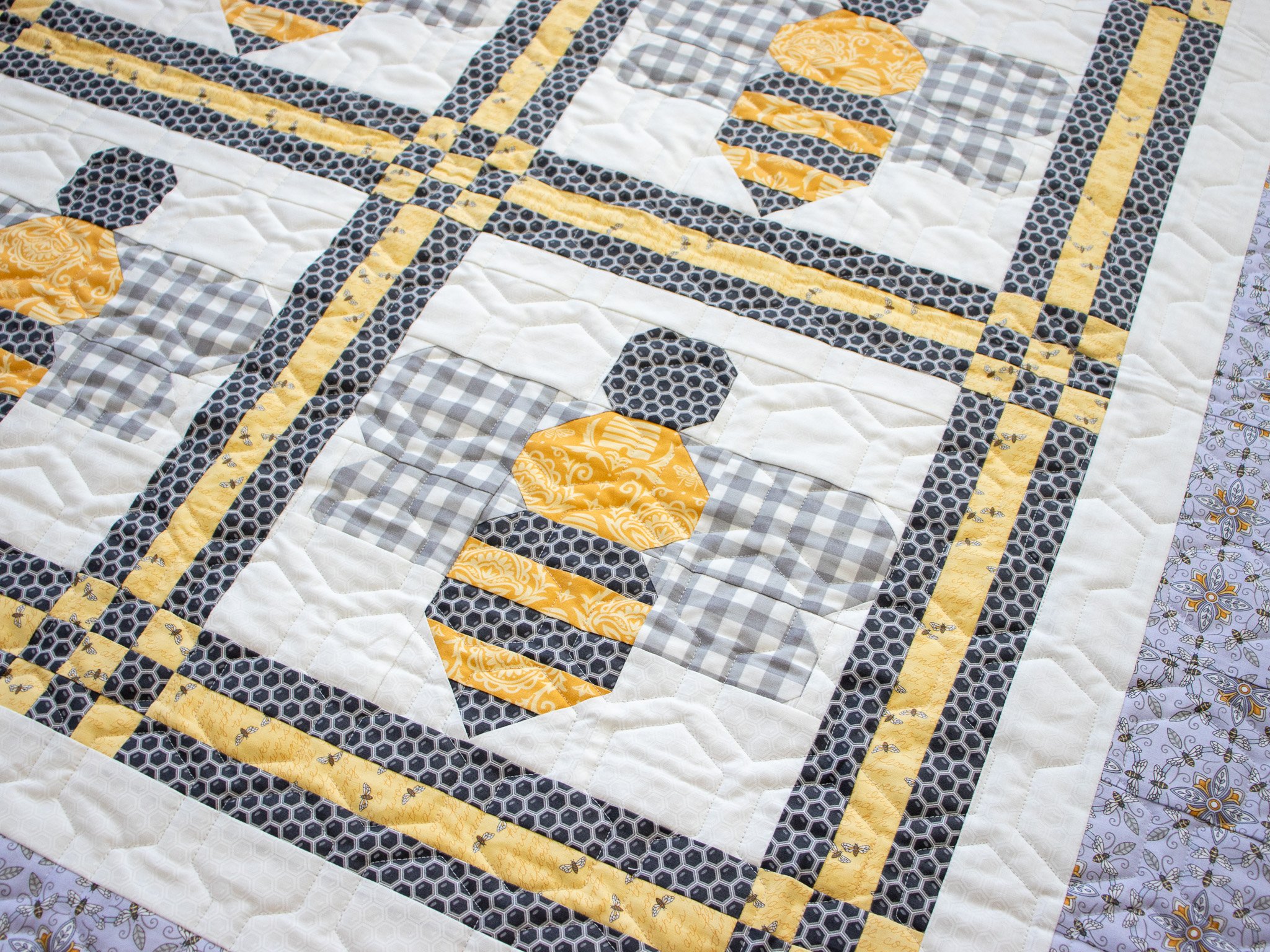 Honey Quilt Pattern — Lamb Farm Designs