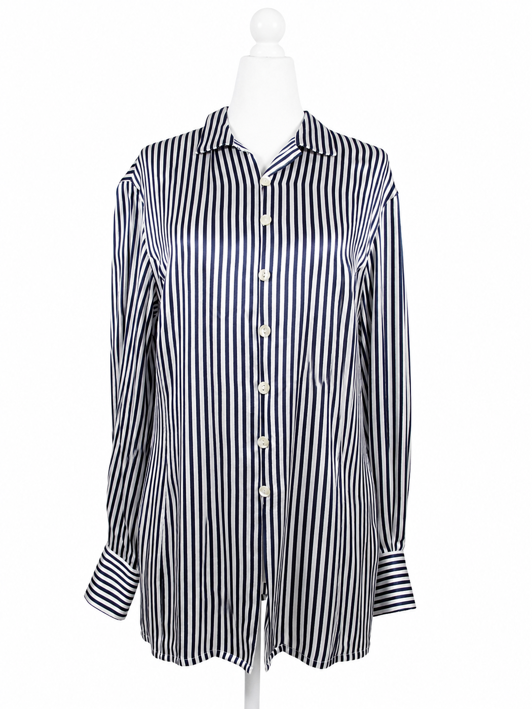 Laurel Striped Buttoned-Down Shirt