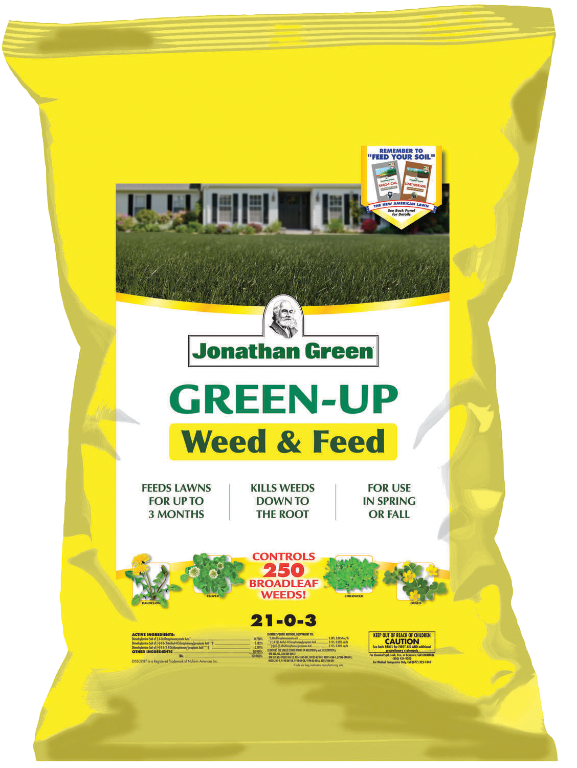 Weed & Feed w/ Lock Up 1905 — Hardscrabble Supply Gravel, Sand, Top Soil, Mulch & More