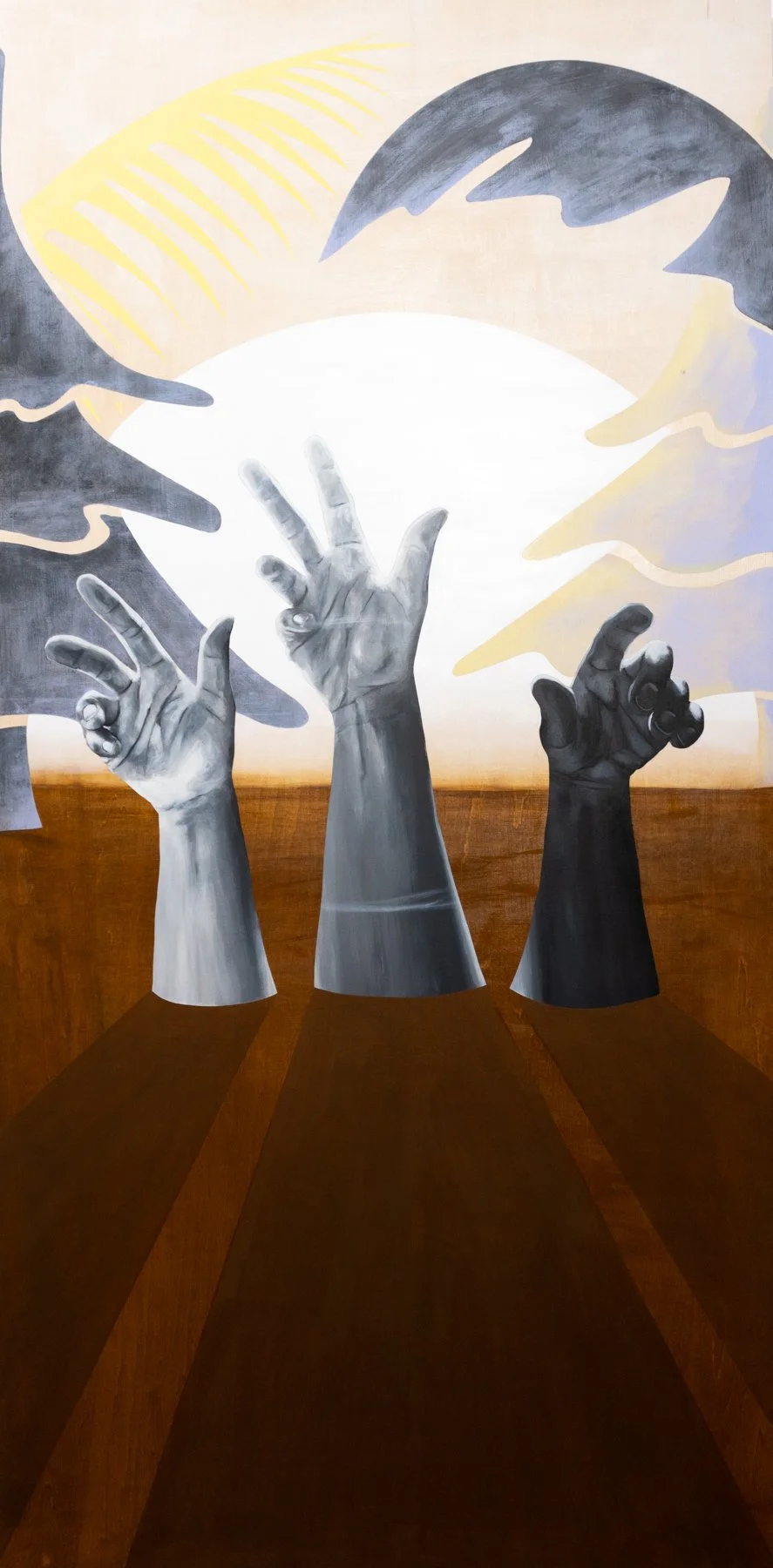 "Court, Kay, and Ape."