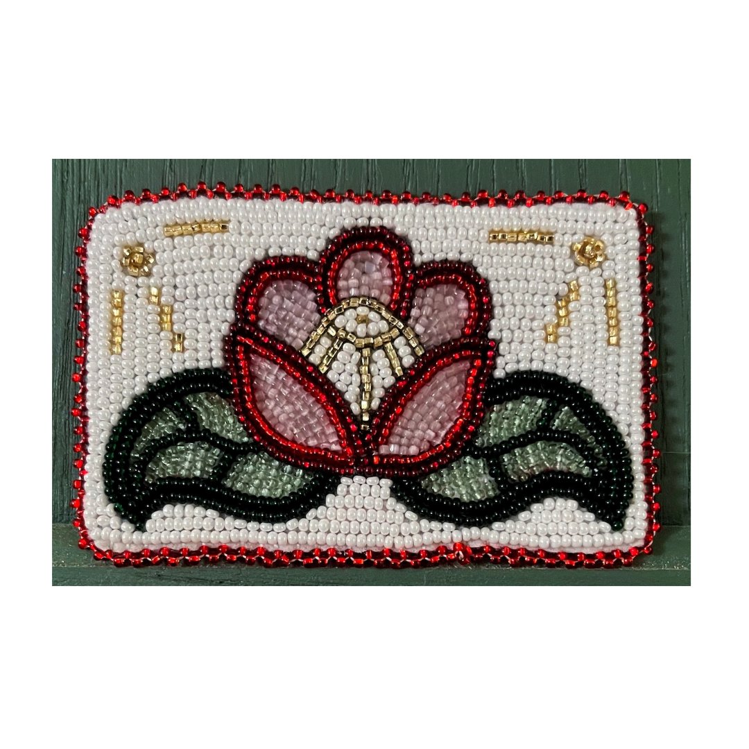Ojibwe Floral Sew-on Patch