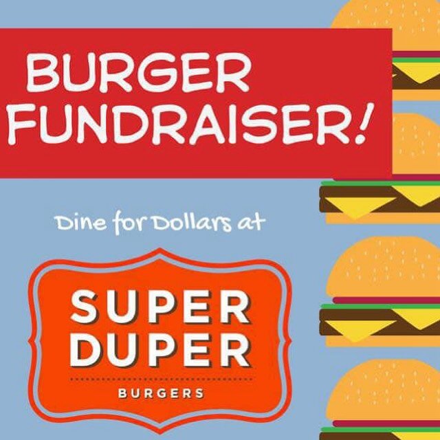 Got a hankering for a burger and fries? Delicious salad? Milkshake? Chicken sandwich? Head on over to @superduperburgers Los Gatos today and get your fix while supporting our preschool! Just show them this flyer and 20% of your order will be donated 