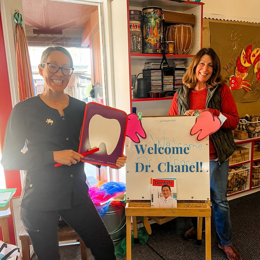 We are so grateful for LGPNS Alumni Parent and Pediatric Dentist, Dr. Chanel McCreedy from @drrabitz.losgatospedsdentistry, for teaching our Threes &amp; Fours kiddos about how to take care of their teeth! 🦷 🤍 🪥 

#healthyteeth #pediatricdentistry