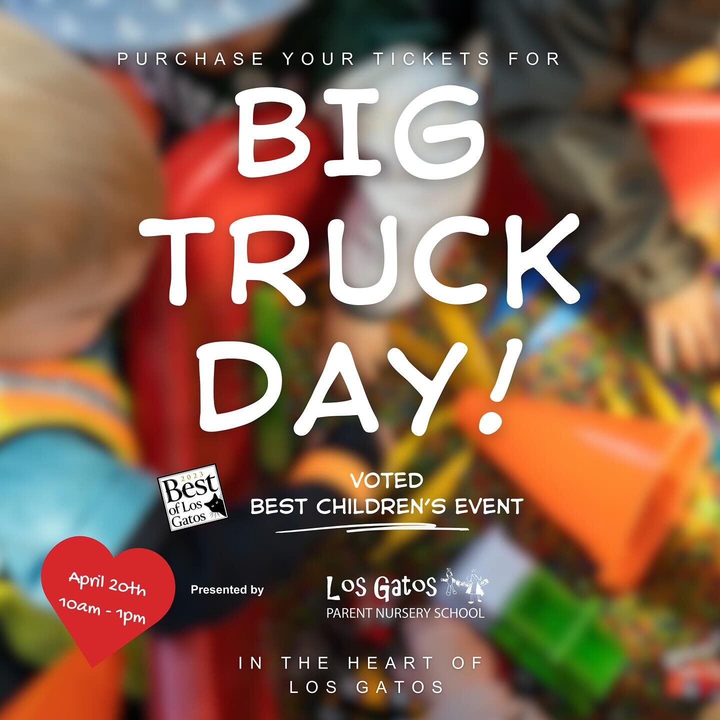 🚚 Get ready for the 2nd annual LGPNS Big Truck Day on April 20th! 🚑

Don&rsquo;t miss out on the @sanjosefirefighters Shark Engine, @lakeshorelearning booth, @sanjosesharks Street Team, and yummy treats from various food trucks! Plus, tons of truck