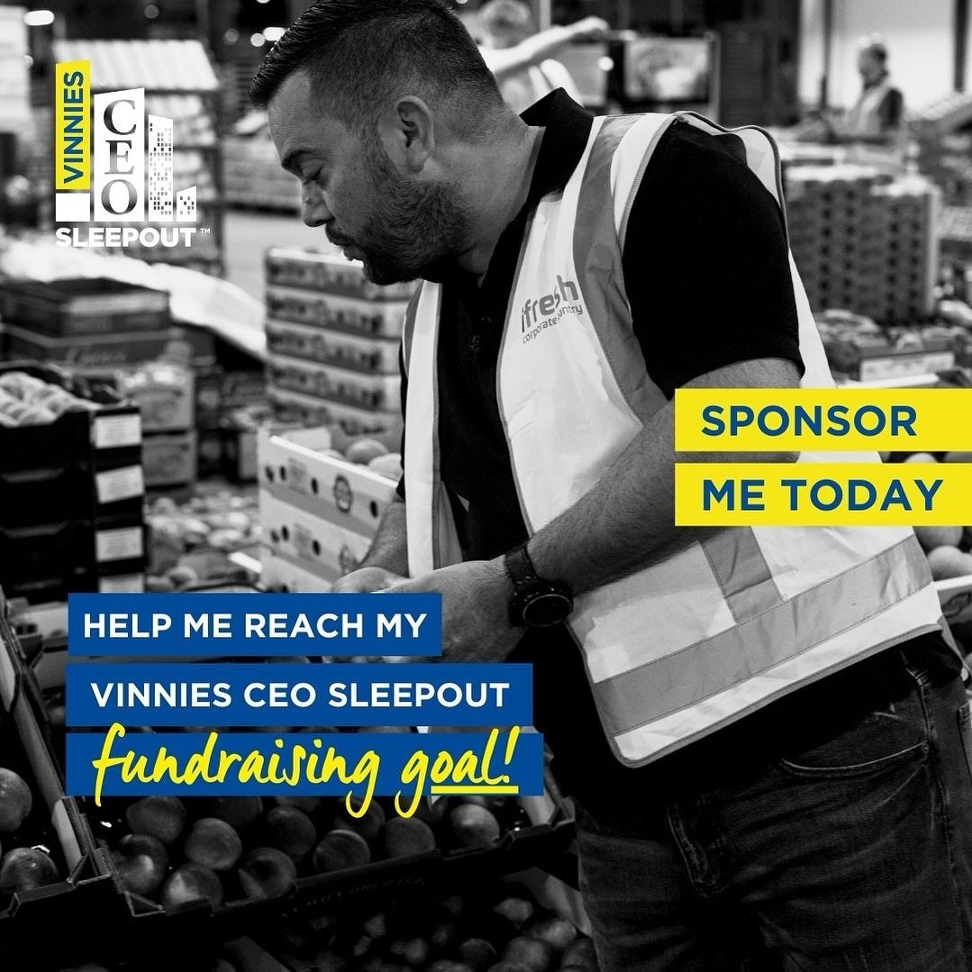 Join us in supporting Dominic Romeo as he participates in the Vinnies CEO Sleepout on June 20th, 2024, to raise funds for those without homes. 

Click the link in our bio to donate and make a difference! 

#VinniesCEOSleepout #DonateNow