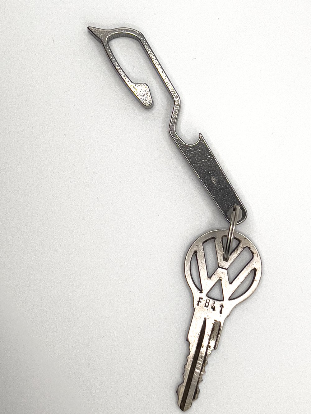 Mini Titanium Buckle Small Key Ring Waist Chain Auxiliary Key Ring