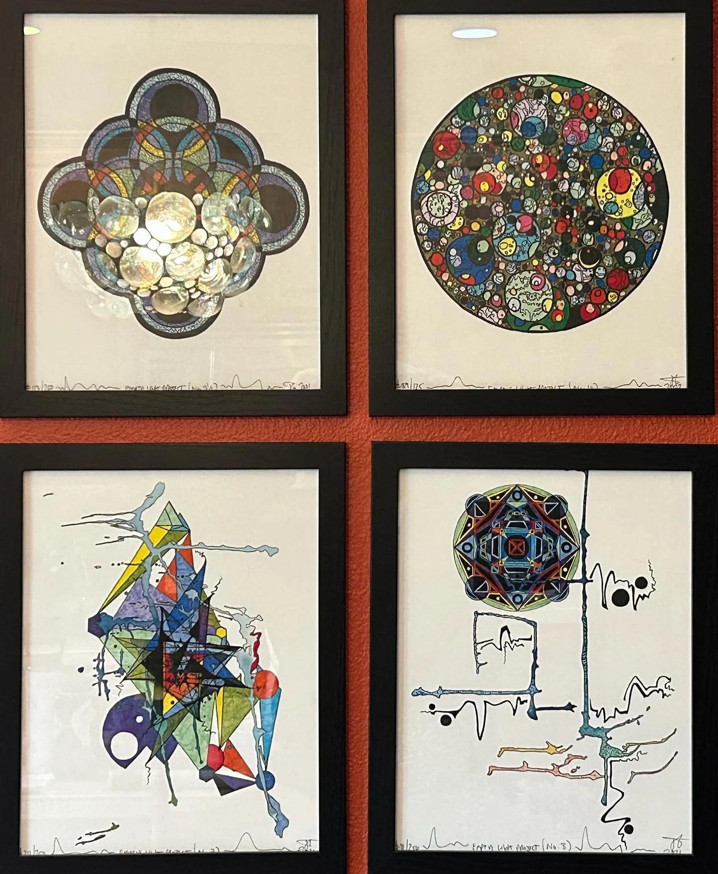 #emptylightproject #weshapetheuniverse #energeticpermaculture #interstellardownload #timeisart #spaceisritual #abstractart #sacredgeometry #fineart #watercolor #watercolorandink #brushpen #illumination #glasschandelier #family