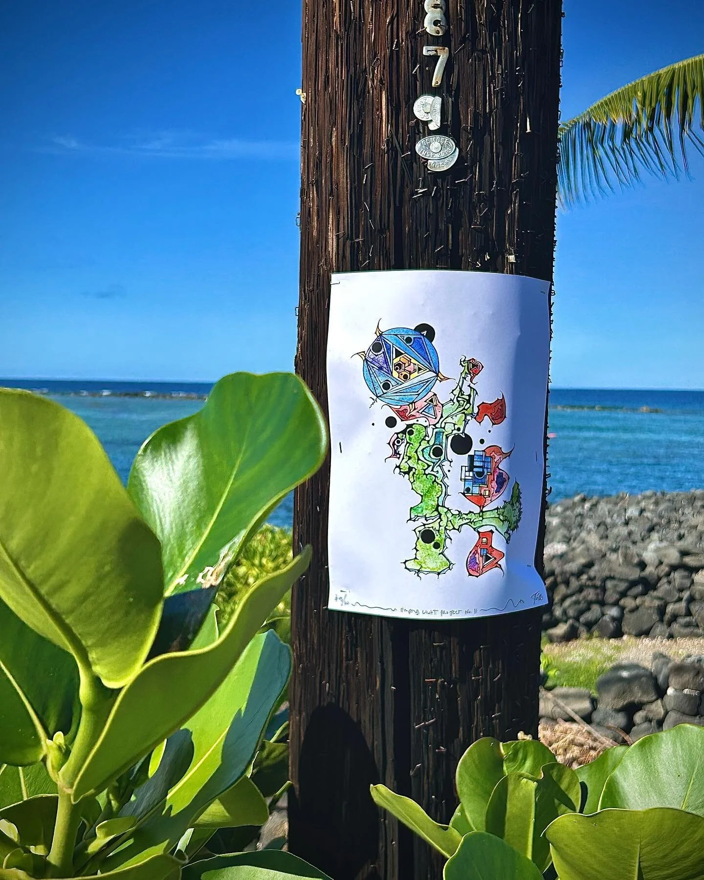 #emptylightproject #weshapetheuniverse #jonathanseiberart #energeticpermaculture #interstellardownload #timeisart #spaceisritual #abstractart #sacredgeometry #dmtart #watercolor #watercolorandink #family #aina #hawaii #thebigisland #kona #makai #time