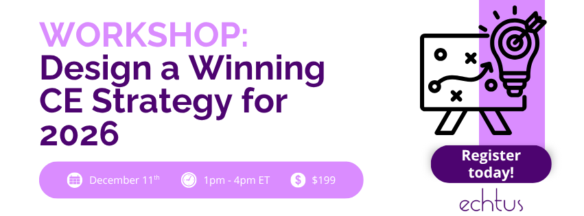 VIRTUAL WORKSHOP: Design a Winning Customer Education Strategy for 2026