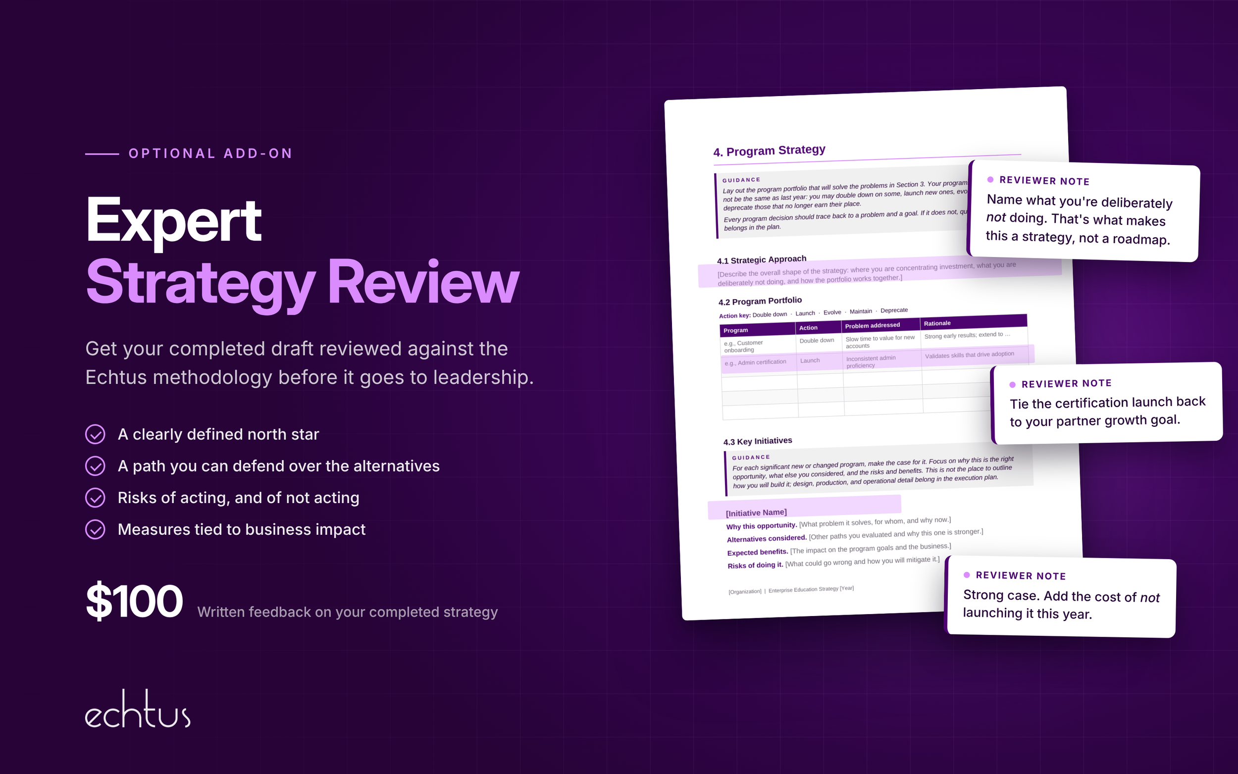 Strategy Document Consult