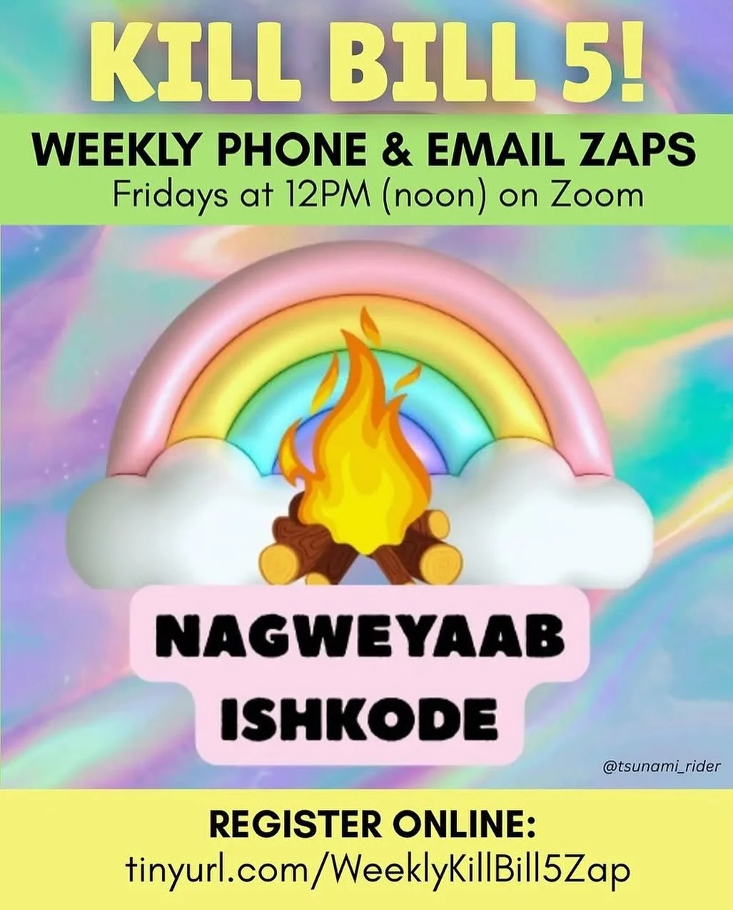 We are AT IT AGAIN on Friday at Noon! 

Make sure that your commitment to Indigenous solidarity and anti-colonial action keeps going and growing year round. JOIN US to push back on Ford&rsquo;s latest colonial land and resource grab. ⚡️

Let&rsquo;s 