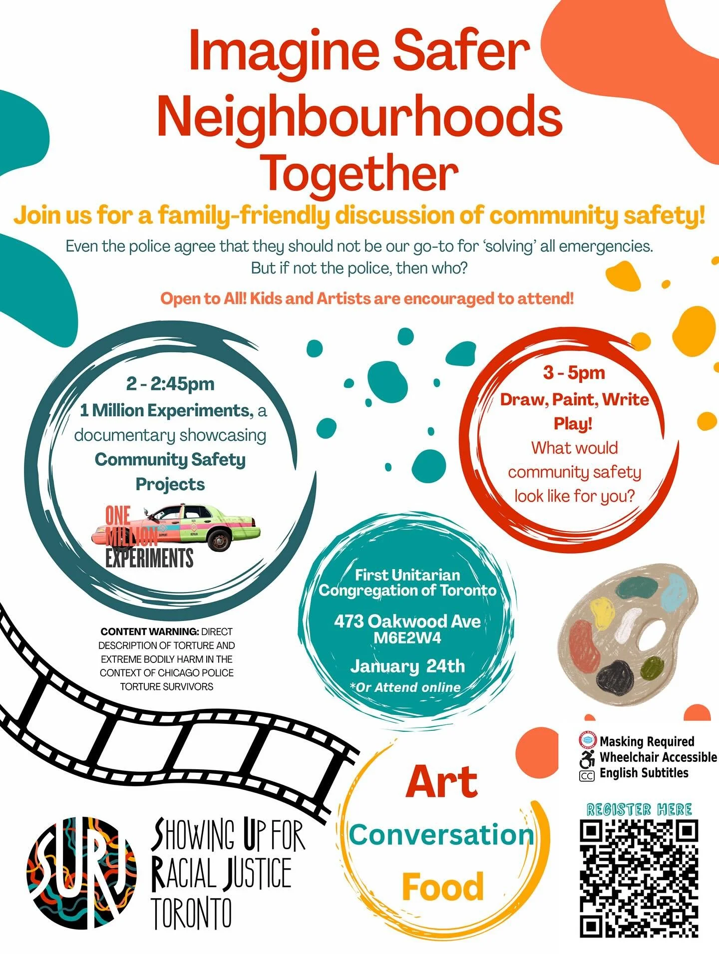 Join us for a family-friendly all-ages discussion of community safety in Toronto St. Paul&rsquo;s! ✨

Even the police agree that they should not be our go-to for &lsquo;solving&rsquo; all emergencies. But if not the police, then who?

DESCRIPTION

We