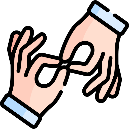 Icon: ASL sign for interpretation