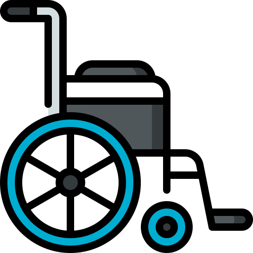 Icon: manual wheelchair