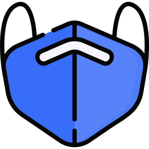 Icon: respirator-style mask