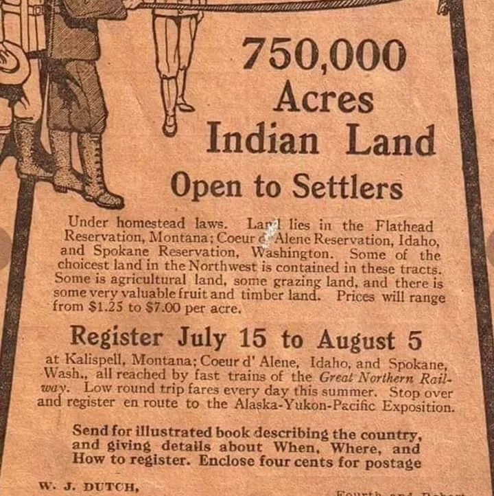 Photo of a newspaper clipping about colonization