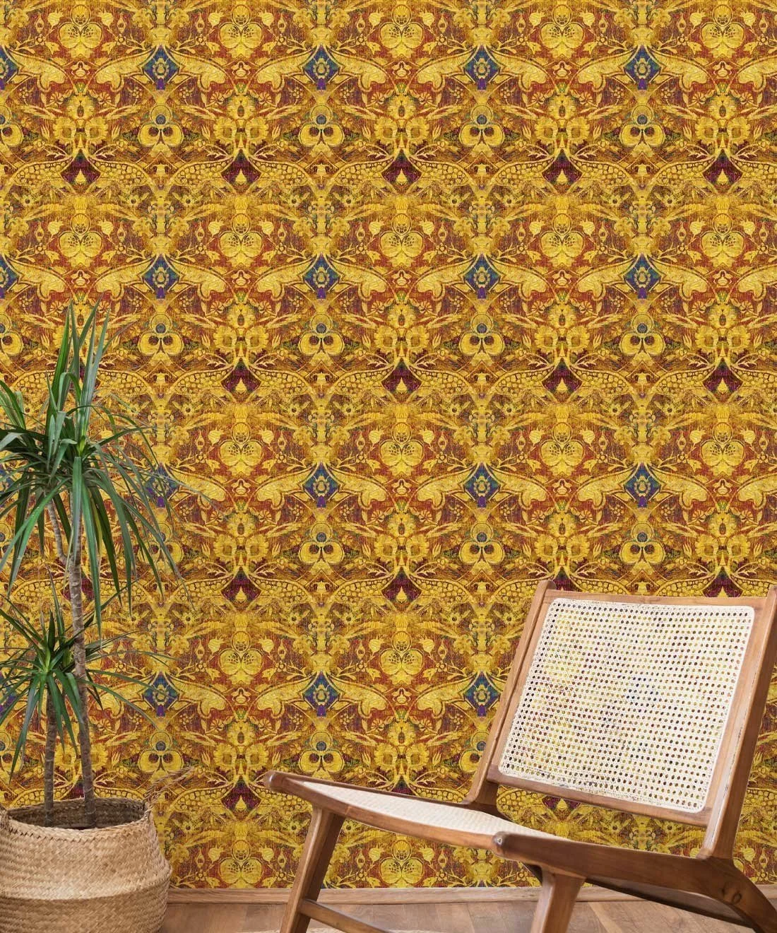 DAMASK Pomegranite Golden