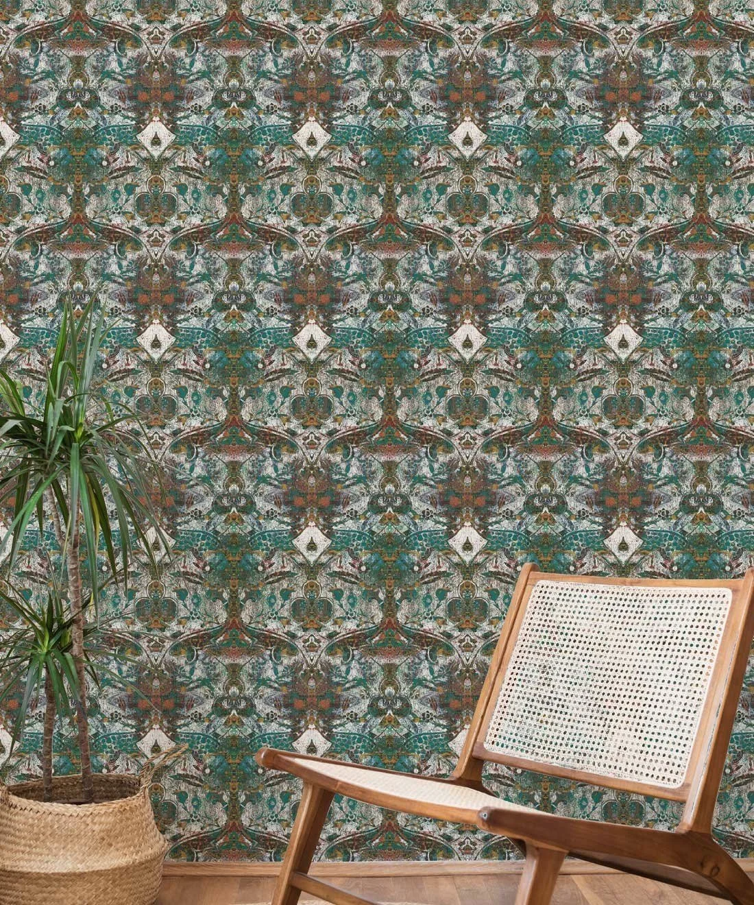 DAMASK Pomigranite Pearl