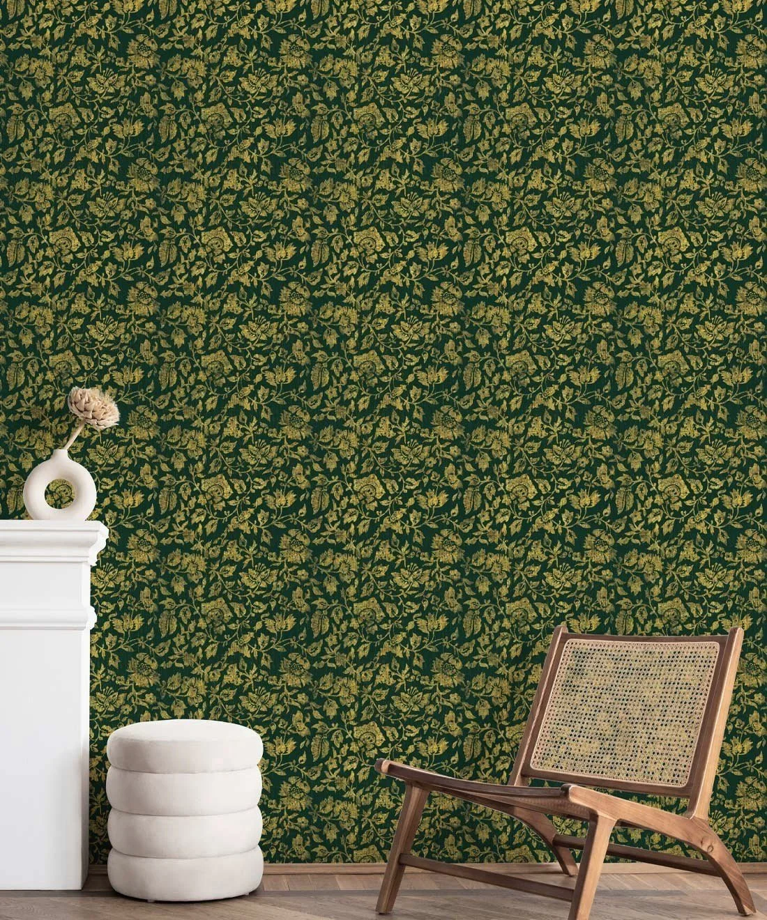 DAMASK Bloom Green