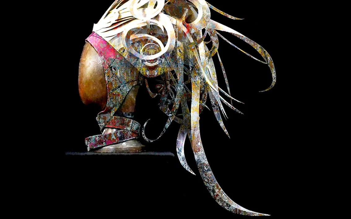 Aviatrix, collaboration with Performing Design, wallpaper sculpture