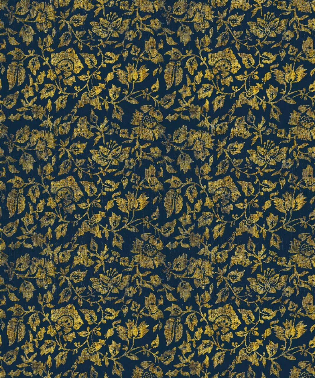 DAMASK Bloom Prussian, detail