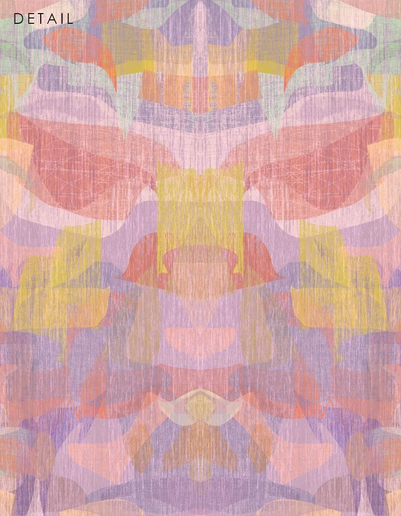 CAMOULFLEUR Tangerine, detail