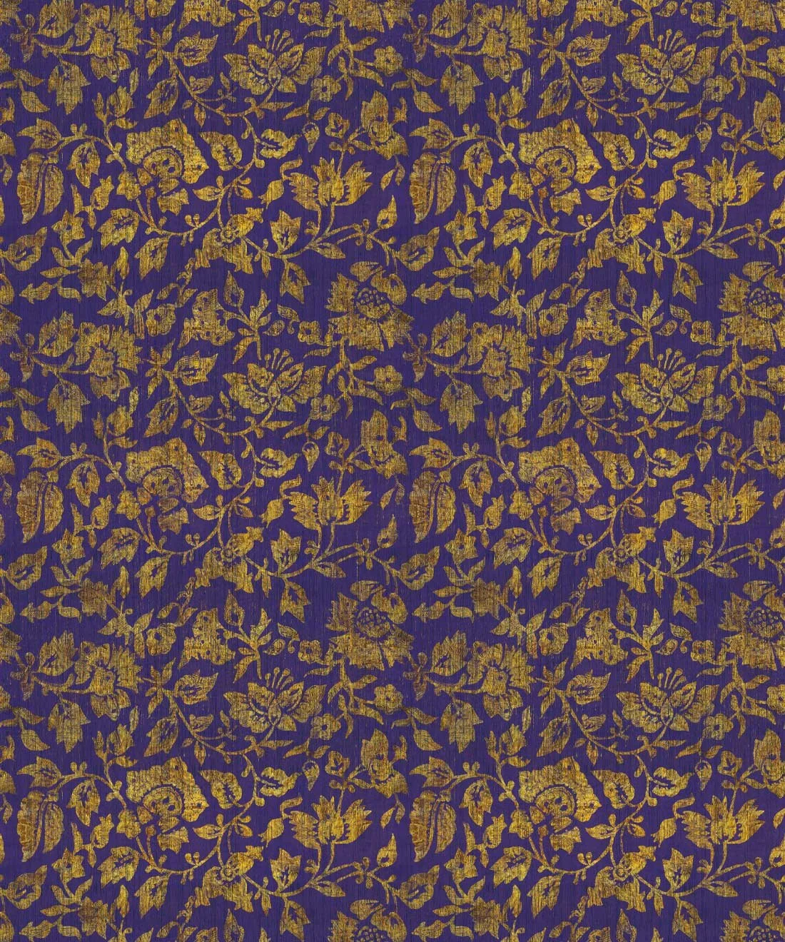 DAMASK Bloom Violet, detail