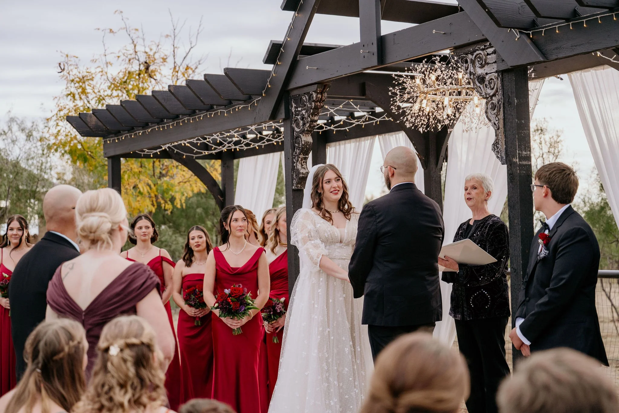 Outdoor Amarillo Wedding Ceremony