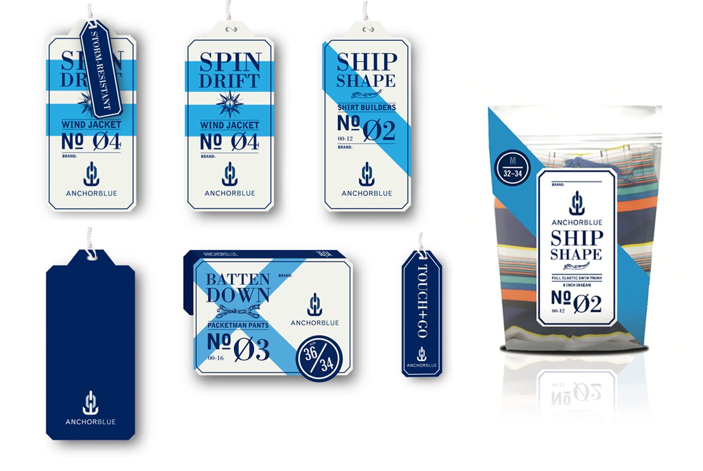 Anchor Blue / Packaging Design