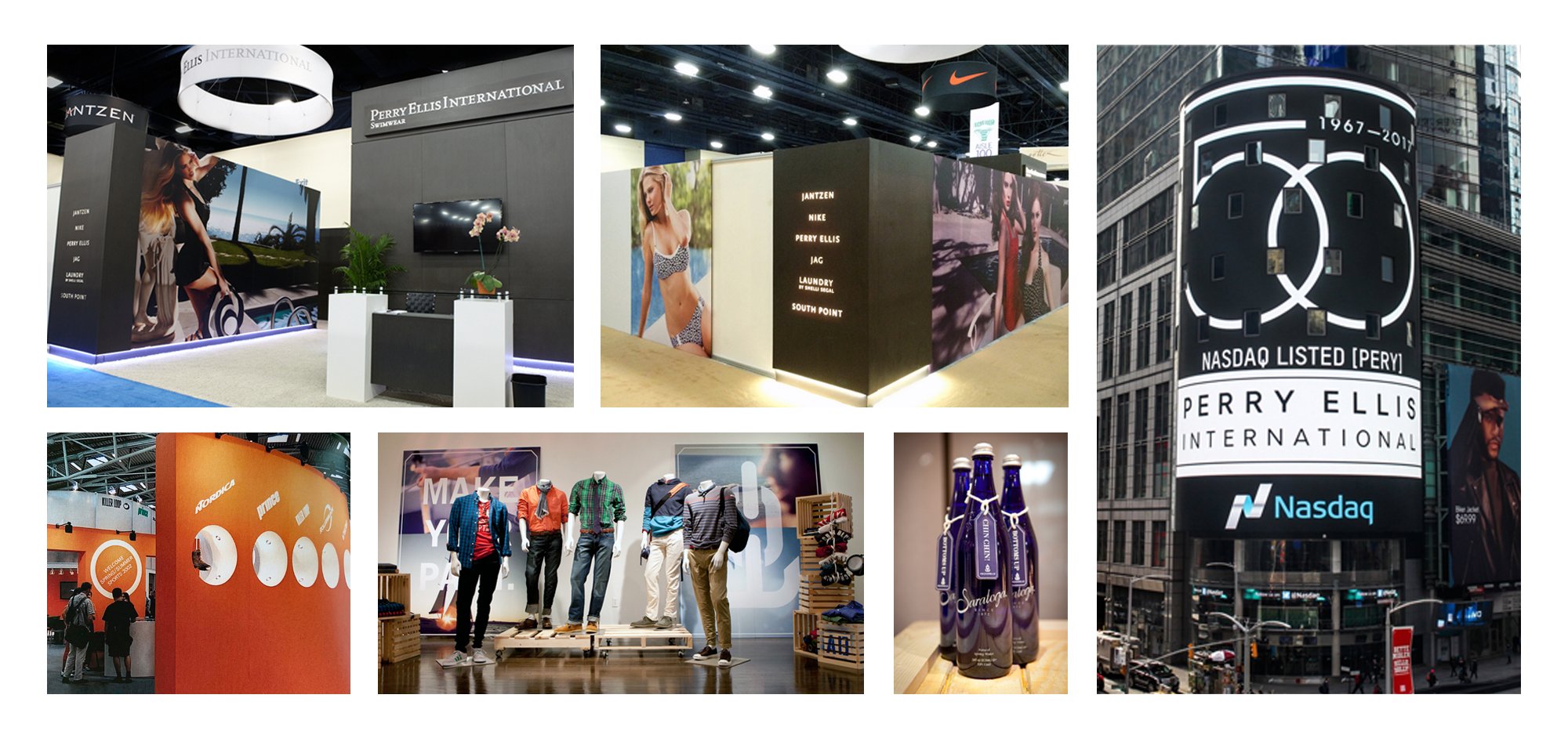 Perry Ellis International / Benetton / Exhibitions + Events