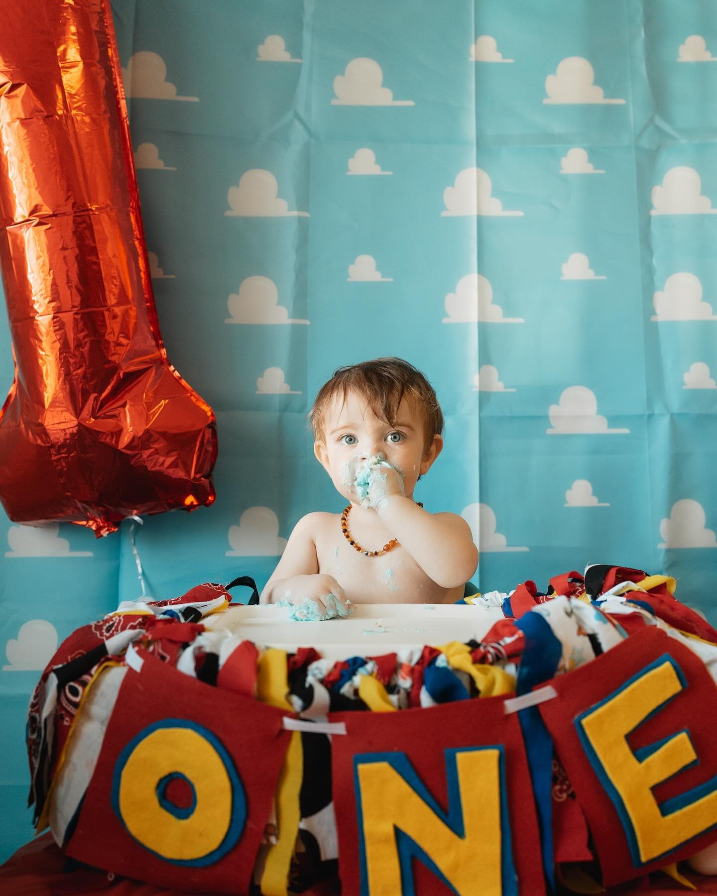 Sweet baby Nolan turns ONE today! 💛&hearts;️💙