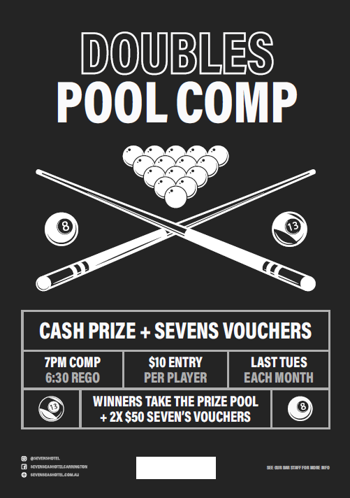 DOUBLES POOL COMP