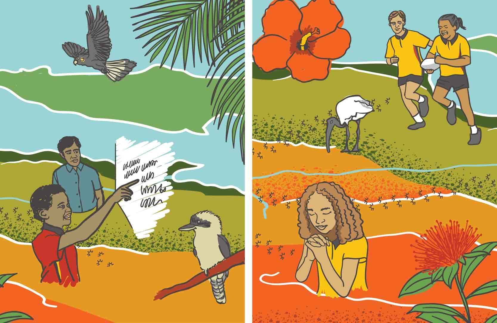 Carinity Shalom illustration