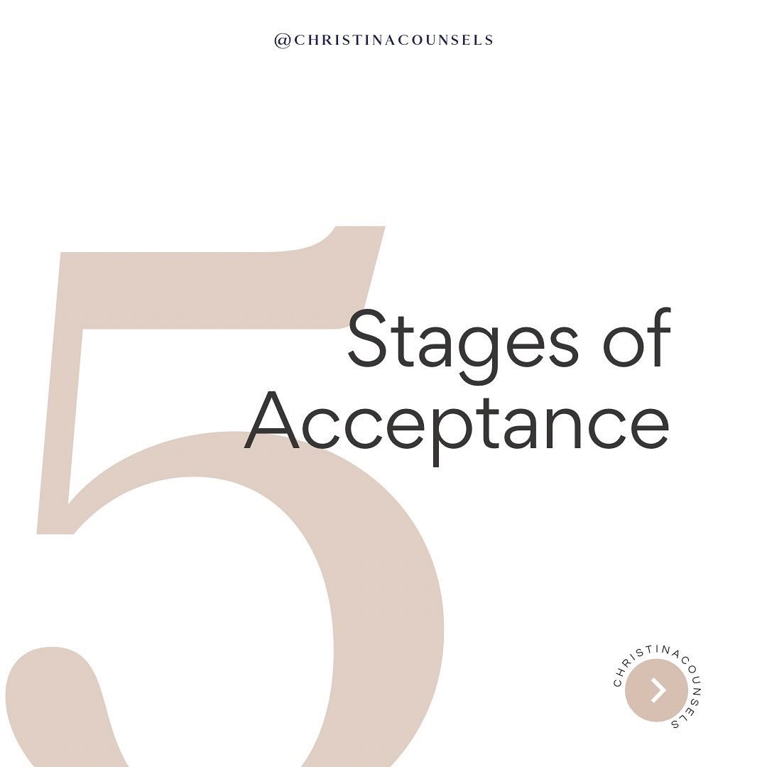 Acceptance is a choice, a practice, and ebbs and flows on a spectrum. Some days you&rsquo;re more accepting than on others. And depending on the situation, you could be on one end of the spectrum or the other. 

In anxiety &amp; OCD, it&rsquo;s about