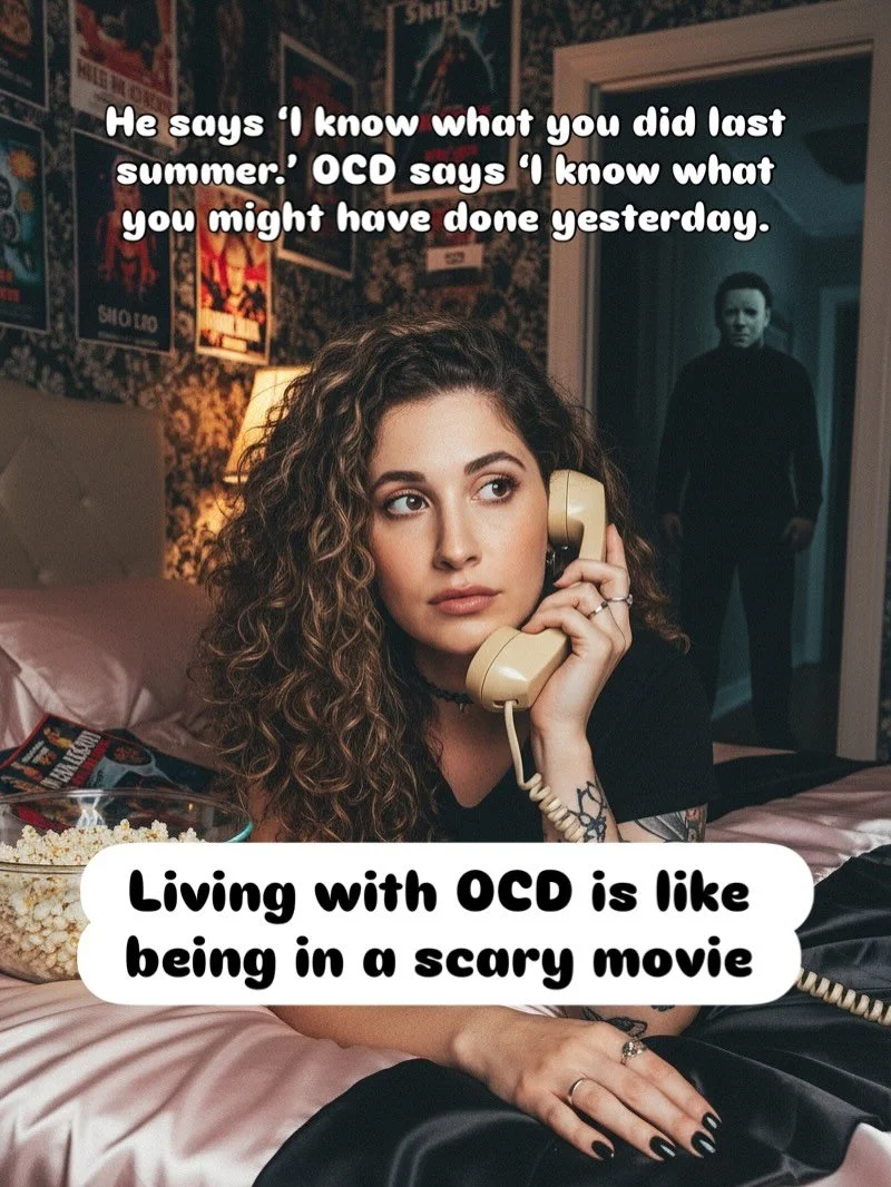 OCD is a master storyteller, and you&rsquo;re the main character.

It starts small, a quiet whisper: &ldquo;What if you didn&rsquo;t lock the door? What if you said something awful? What if you&rsquo;re a bad person?&rdquo; Then it gets louder, more 