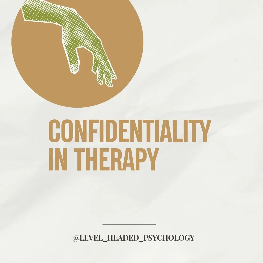 Worry about privacy can be a real barrier for people needing support. A quick post to explain confidentiality and the exceptions in therapy.

#mentalhealth #mentalawareness
#mentalwellbeing #selfhelp
#therapist #therapy #psychology #psychologist #cou