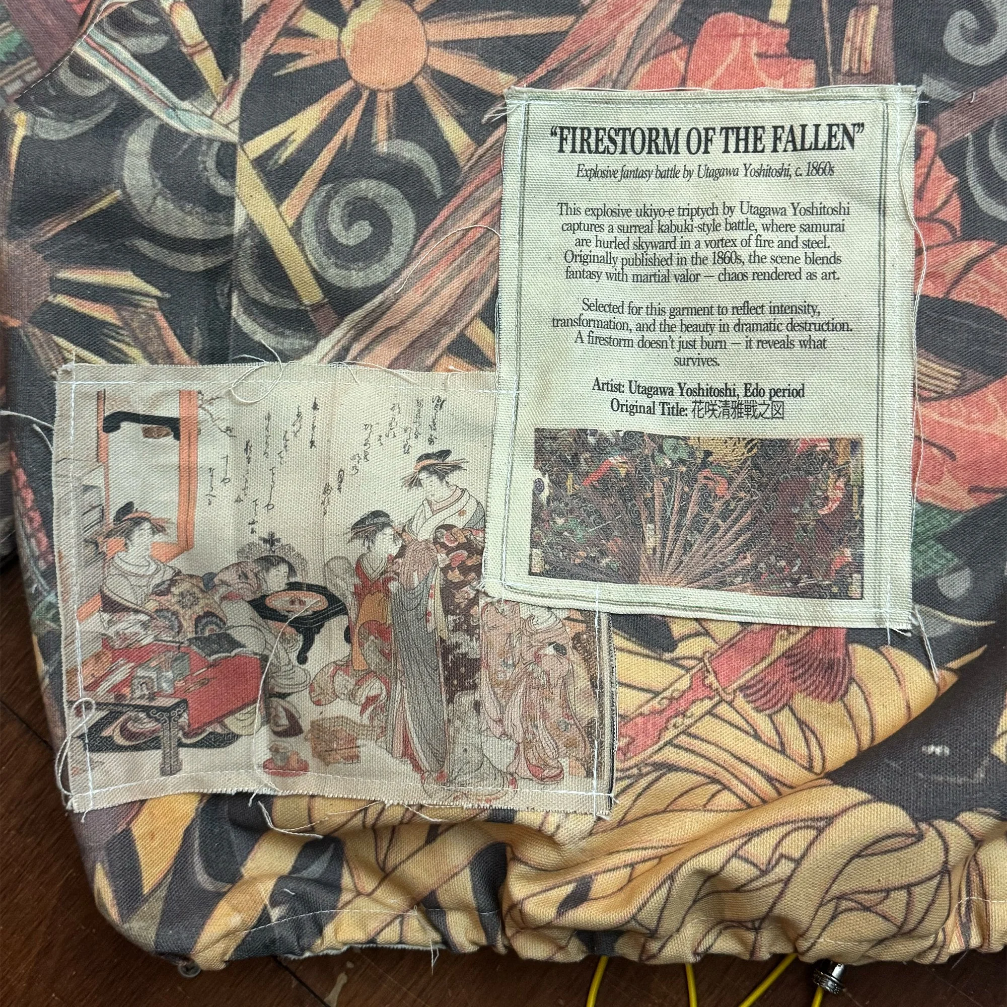 Japanese Woodprint Jacket Writeup
