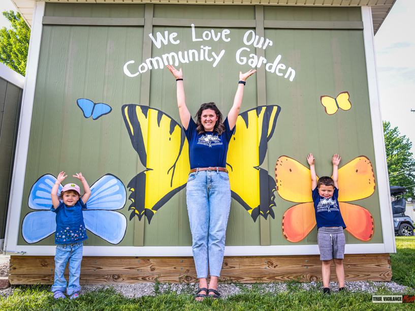 we love our garden