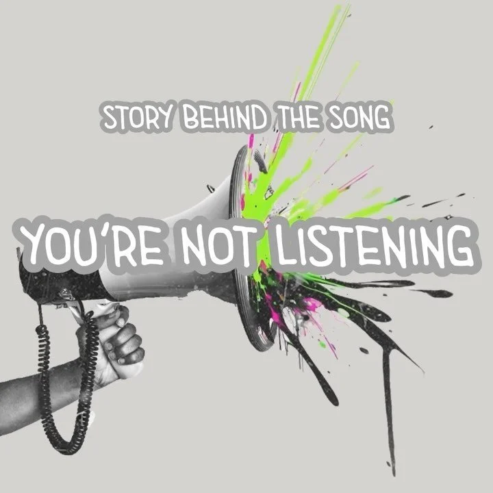 STORY BEHIND THE SONG - &ldquo;You&rsquo;re Not Listening&rdquo; This song is actually an old tune that I wrote around 2017-2018 (it sounded a lot different back then haha). I wrote it out of frustration. I was really bothered by the way my faith com