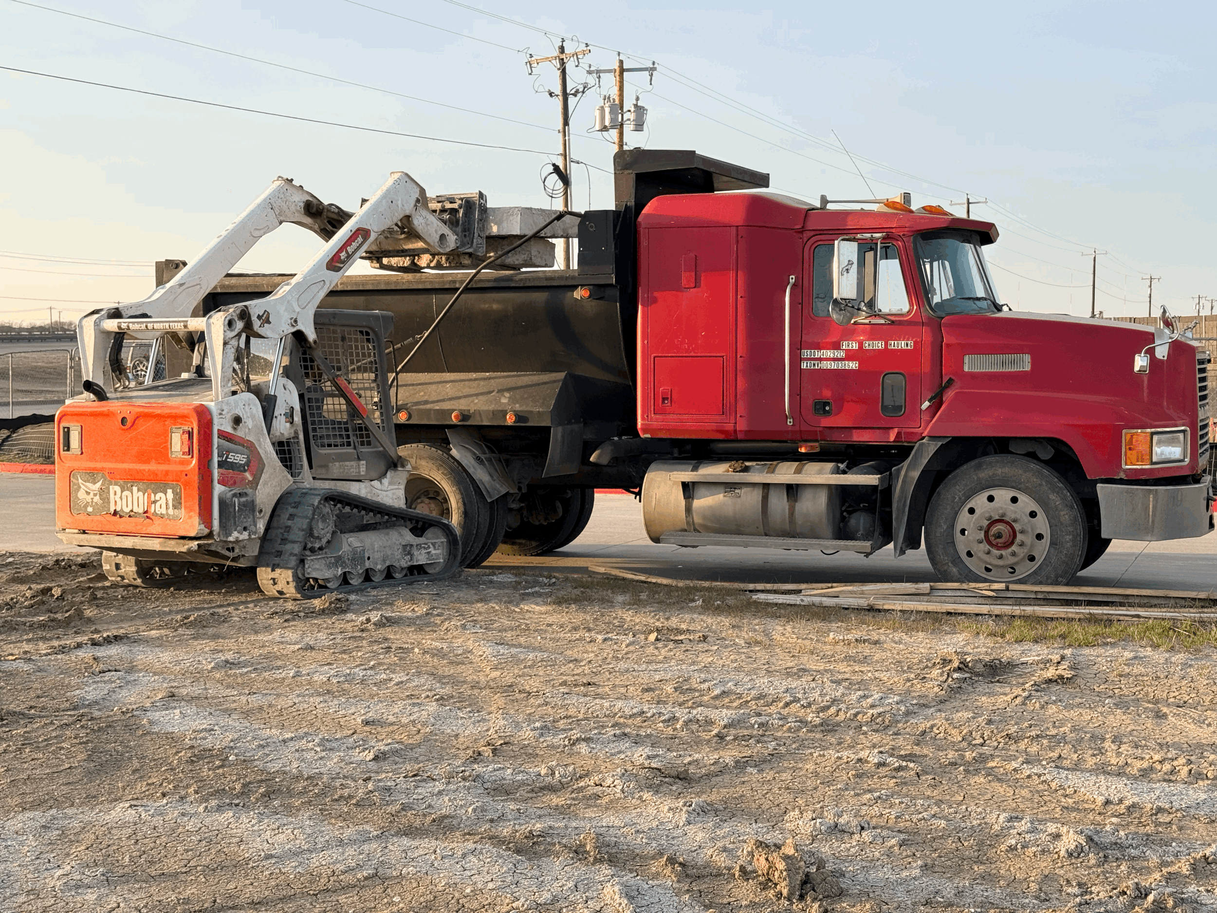 Crushed Concrete Hauling