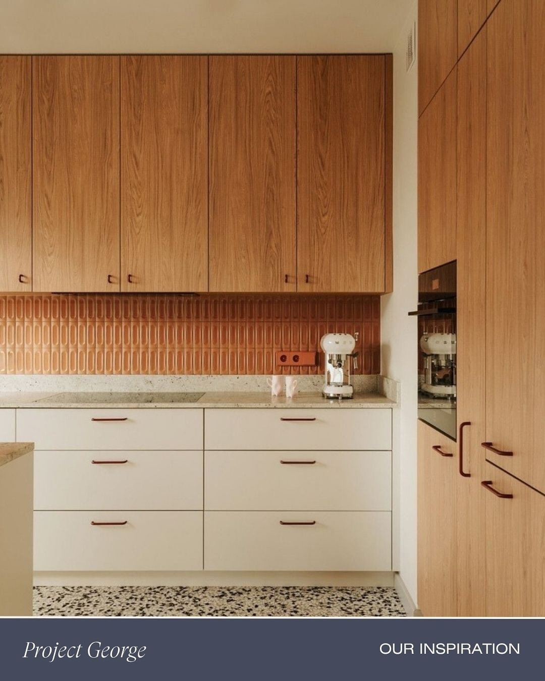 We&rsquo;re cooking up a stunning kitchen for the Project George townhome. Our vision celebrates nostalgia while embracing modern comfort. Inspired by the home&rsquo;s original character, this design brings a fresh, retro sensibility that&rsquo;s bot