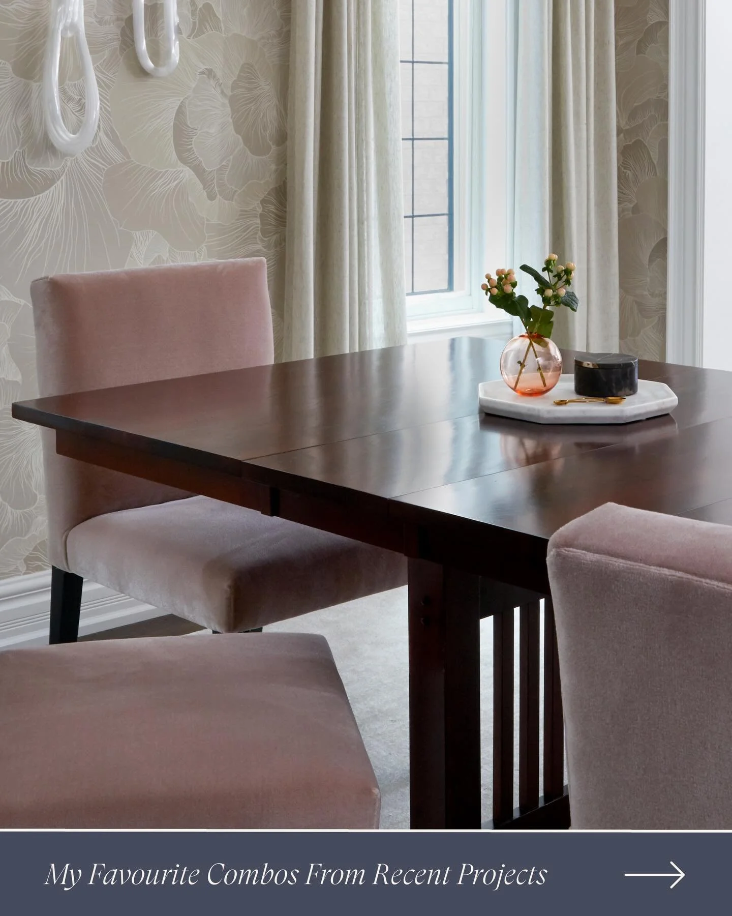 Yes, it&rsquo;s true... I come away from each project with a new favourite material/colour combination (and I&rsquo;m not mad about it). ⁠Here are a few dynamic duos I currently can&rsquo;t get enough of.⁠
⁠
Design: @thehouseoftori⁠⁠
⁠
#houseoftori #